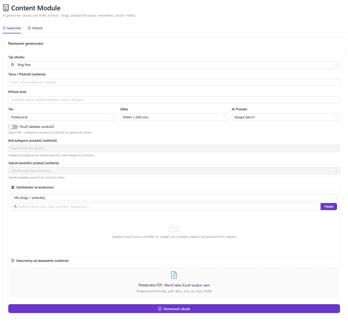 Grafické formáty - hlavni obrazovka