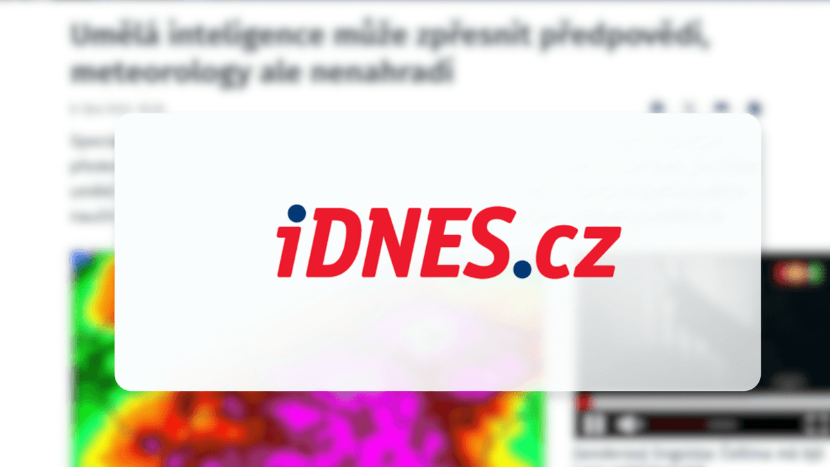 Umělá inteligence může zpřesnit předpovědi, meteorology ale nenahradí