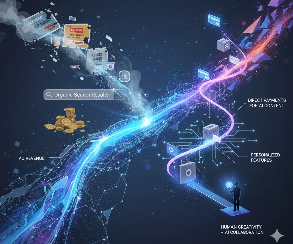 Az MI tönkreteheti az internet gazdasági modelljét. Készen állnak a cégek a változásra?